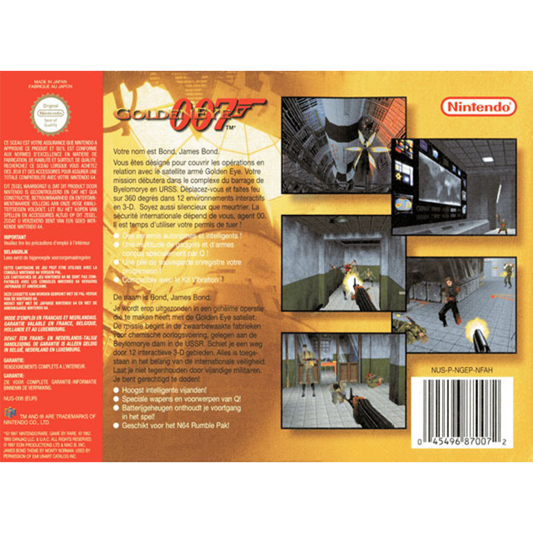 GoldenEye 007 – ISO & ROM – EmuGen