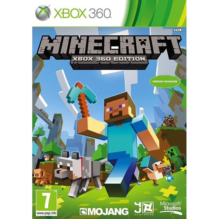 MICROSOFT - Jeu Xbox 360 Minecraft Xbox 360